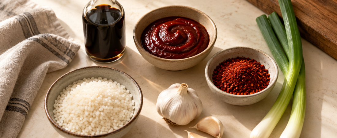 Your First Korean Pantry: Buy for One Meal, Then Build from There
